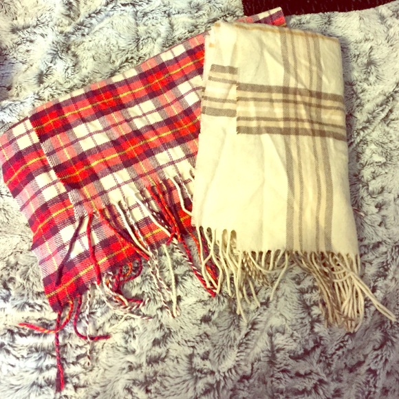 Lord and taylor & lands end scarf bundle