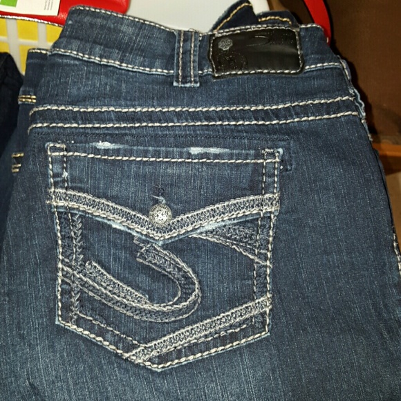 Silver Jeans Denim - Silver jeans size 16 Suki Mid slim boot