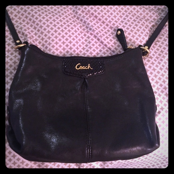 Black Coach Crossbody