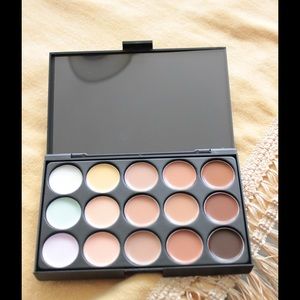 Face and Body Contour Cream Concealer Palette