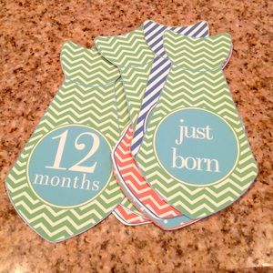 Sticker age pic prop for babies