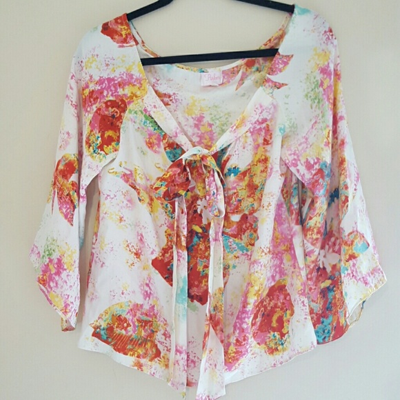 Parker 100% silk blouse