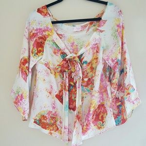 Parker 100% silk blouse