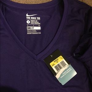 BRAND NEW!!Purple Nike dri-fit workout shirt
