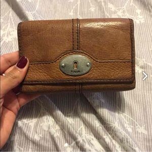 Fossil Wallet (Leather)