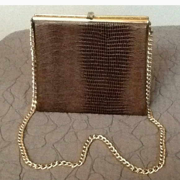 Vintage Embossed Leather Bag