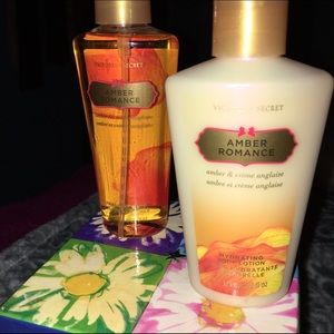 Amber Romance VS set