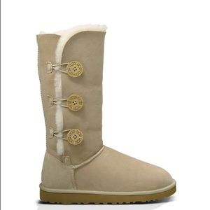 AUTHENTIC Bailey Button Triplet UGG Boots