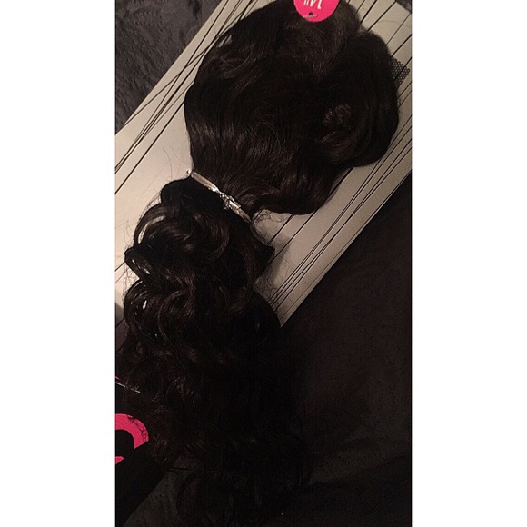 Black- extreme curly hair extensions