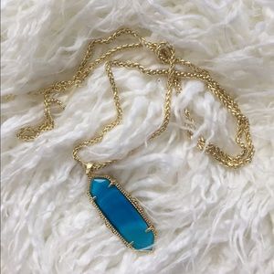 Kendra Scott Blue Pendent Necklace *brand new*