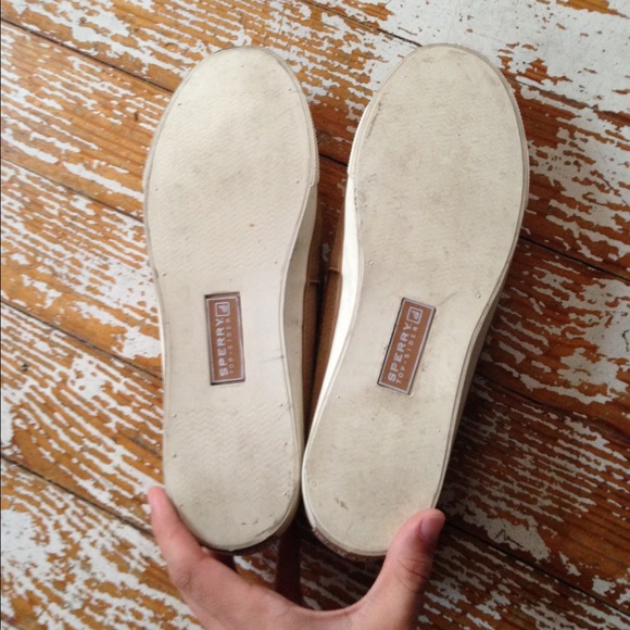 Sparkle Gold Toe Sperry's Woman's - Picture 2 of 4