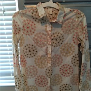Orla Keily long-sleeved floral pattern shirt