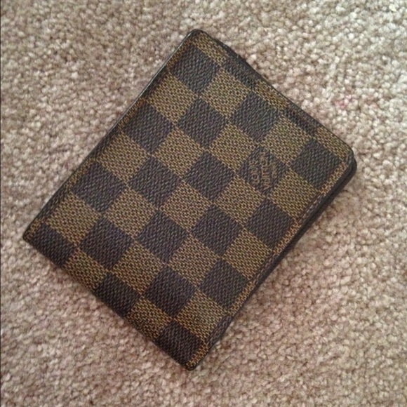 Lv damier ebene bifold multiple wallet