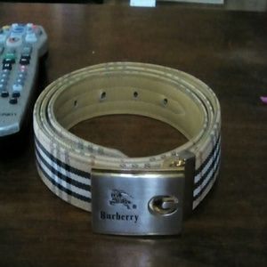 Burberry belt for men