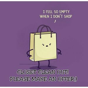 Closet clean out...please make an offer