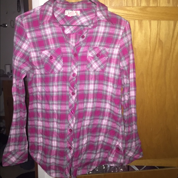 Pink and Grey flannel!!💕