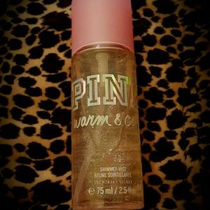 VS PINK shimmer spray