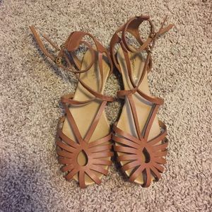 Strappy gladiator sandals!