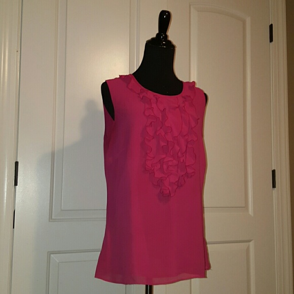 Alfani ruffle tank