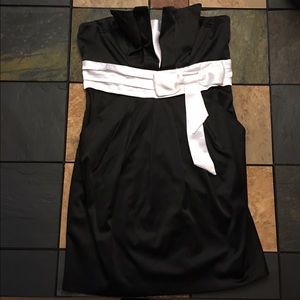 〰〰Gorgeous Black && White dress〰〰