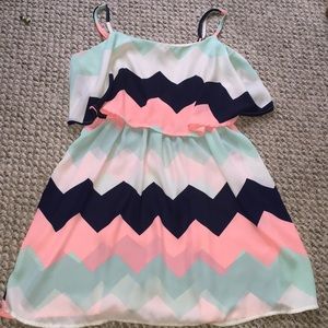 Chevron summer dress