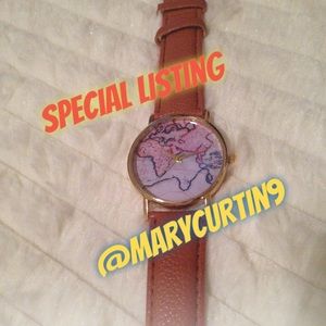 World map watch