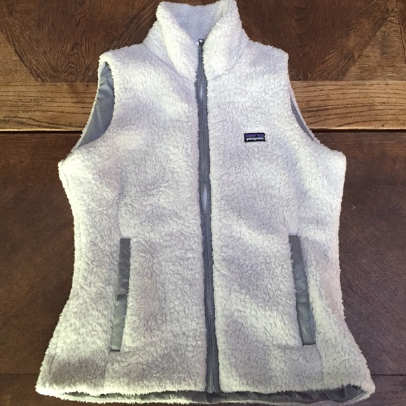 Patagonia white los gatos vest
