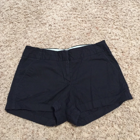 Black Chino J crew Shorts