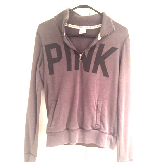Half Zip Pullover PINK vs