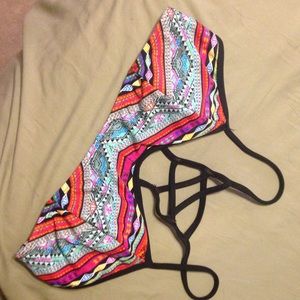 Tribal swim suit top