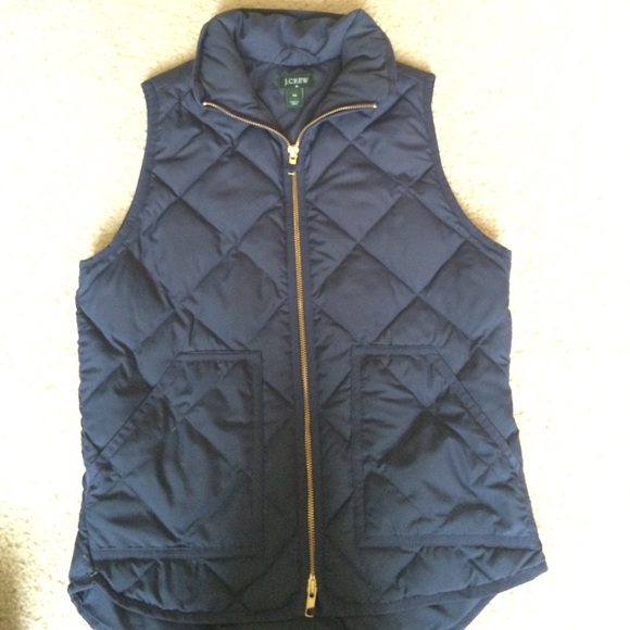 Jcrew navy vest