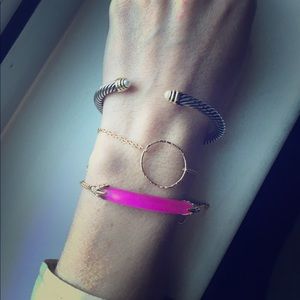Alexis Bittar Lucite ID bracelet