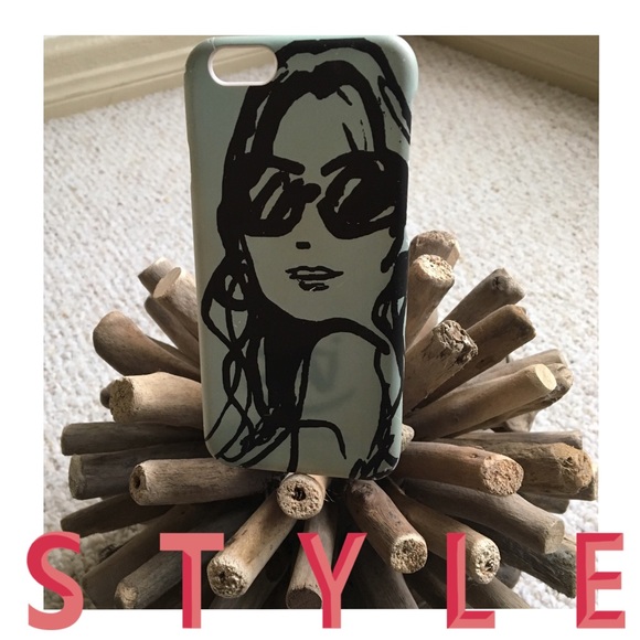 Stylish Girl iPhone 6/6s Snap On Cell Phone Case - Picture 4 of 4