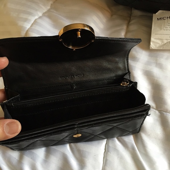 Michael Kors Fulton Quilted Leather Wallet & Bag