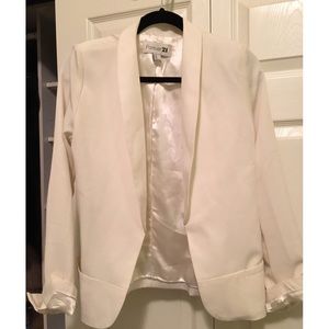 White blazer