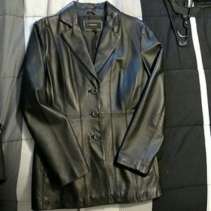 Ladies leather jacket