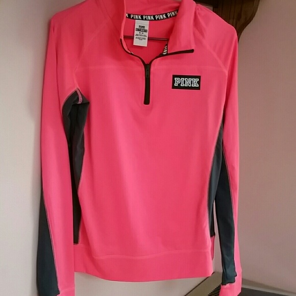PINK ultimate half zip