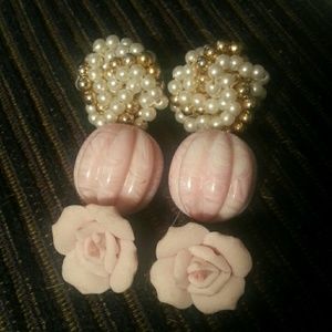Three pairs vintage studs
