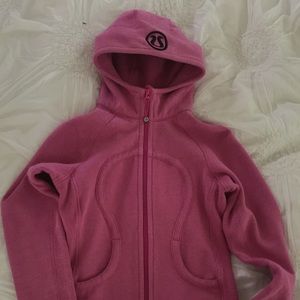 Lululemon Pink Scuba Jacket - Pink