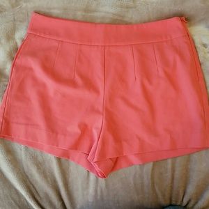 Coral shorts