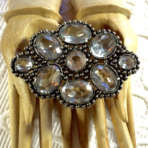 Vintage Jewelry - Vintage 1940's Large Pashmina Brooch