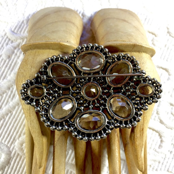 Vintage 1940's Large Pashmina Brooch - Picture 2 of 2