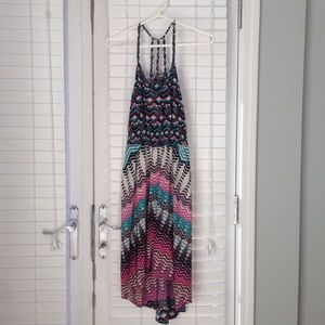 Charlie Jade hi-lo silk dress