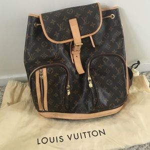 Auth. Louis Vuitton Bosphore Backpack