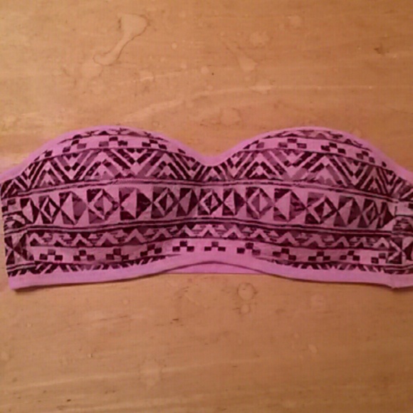 Pink Strapless Bandeaus