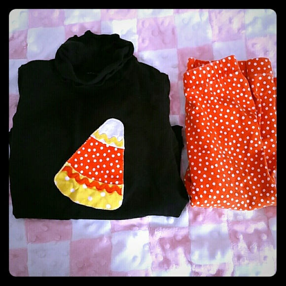 Candy corn outfit!