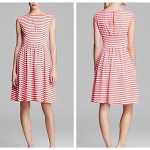 ♠️ Kate Spade 'Leora' Dress Orange White Chevron