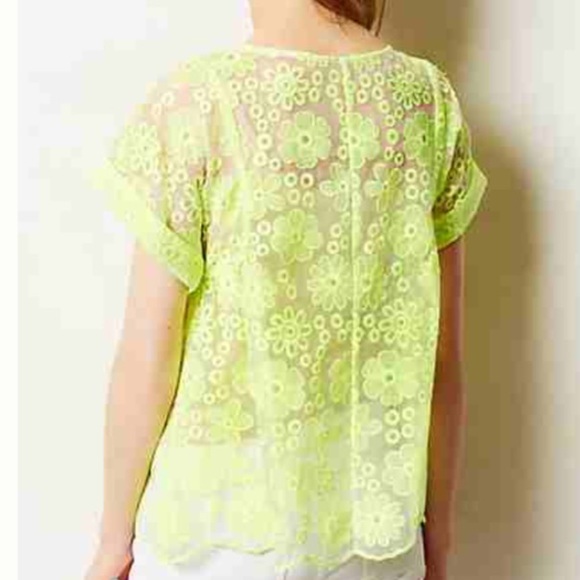 Anthro lace top - Picture 2 of 3