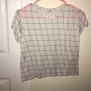 LA HEARTS grid tee