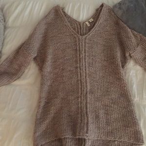 Oatmeal colored sweater